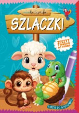 Okładka produktu praca zbiorowa - Minikaligrafia. Szlaczki. Zeszyt z rowkami do pisania