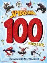 Okładka produktu praca zbiorowa - 100 naklejek. Marvel Spider-Man