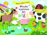 Okładka produktu praca zbiorowa - Koloruj według numerów. Wesoła wyprawa na wieś