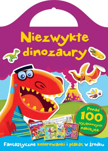 Niezwykłe dinozaury. Fantazyjne kolorowanki