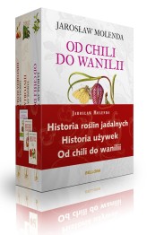 Okładka produktu Jarosław Molenda - Pakiet: Historia roślin jadalnych / Od chili do wanilii. Historia roślin apetycznych / Historia używek. Rośliny, które uzależniły człowieka