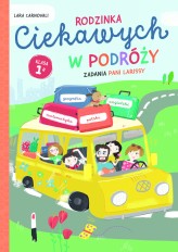 Okładka produktu Lara Carnovali - Rodzinka Ciekawych w podróży. Zadania Pani Larissy. Klasa 1a