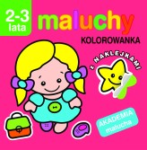 Okładka produktu praca zbiorowa - Maluchy. Kolorowanka z naklejkami. Akademia malucha 2-3 lata