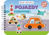 Okładka produktu Jul Łyskawa - Rzepki-przyczepki. Pojazdy