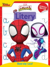 Okładka produktu - Baw się i ucz! Litery. Marvel Spidey i Super-kumple