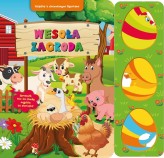 Okładka produktu Paulina Płatkowska, Joanna Moraszczyk - Wesoła zagroda. Książka z drewnianymi figurkami