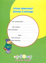 Okładka produktu Maria Sztrantowicz - Arkusz obserwacji dziecka 3-letniego