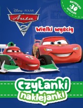 Okładka produktu  - Czytanki naklejanki. Wielki wyścig. Disney Pixar Auta 2