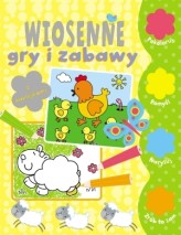 Okładka produktu praca zbiorowa - Wiosenne gry i zabawy