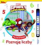 Okładka produktu praca zbiorowa - Mazakomania. Poznaję liczby. Marvel Spidey i Super-kumple