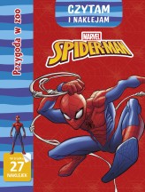 Okładka produktu  - Czytam i naklejam. Przygoda w zoo. Marvel Spider-Man