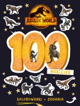 Okładka produktu praca zbiorowa - 100 naklejek. Jurassic World Dominion