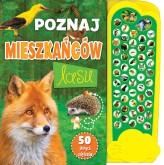 Okładka produktu praca zbiorowa - Poznaj mieszkańców lasu