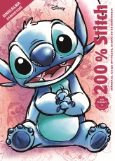 Okładka produktu Capucine Sivignon (ilustr.) - 200% Stitch. Mandale, iluzje optyczne, scenki do kolorowania. Disney
