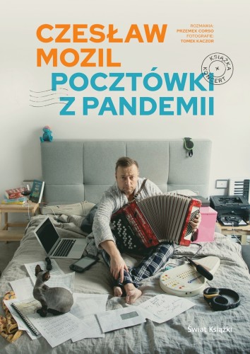 Czesław Mozil. Pocztówki z pandemii (książka z autografem)