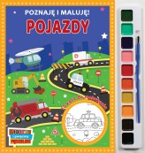 Okładka produktu Jul Łyskawa (tłum.) - Poznaję i maluję. Pojazdy