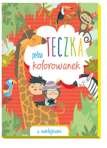 Teczka pełna kolorowanek