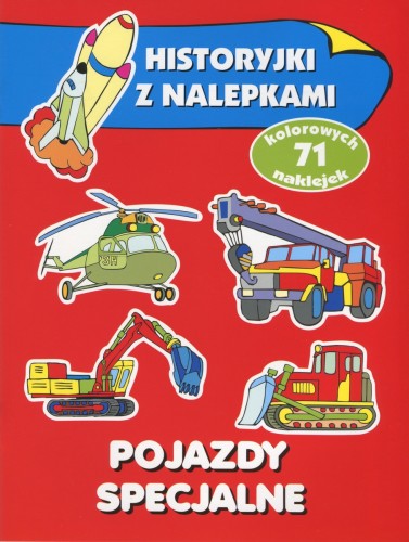 Pojazdy specjalne. Historyjki z nalepkami