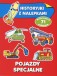 Pojazdy specjalne. Historyjki z nalepkami