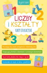 Okładka produktu Izabella Sieńko-Holewa - Bystrzaki. Liczby i kształty. Karty edukacyjne