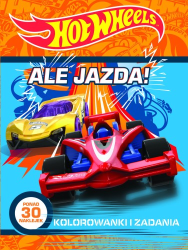 Hot Wheels Ale jazda! Kolorowanki i zadania