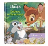 Okładka produktu Ilona Siwak (tłum.), Grace Baranowski - Zabawa w chowanego. Książeczka sensoryczna. Disney Bambi