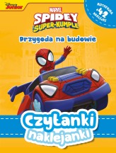 Okładka produktu Katarzyna Łączyńska (tłum.), David Lewman - Czytanki naklejanki. Przygoda na budowie. Marvel Spidey i Super-kumple