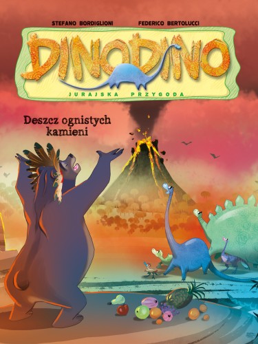 DinoDino Deszcz ognistych kamieni