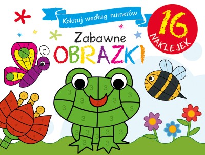 Koloruj według numerów. Zabawne obrazki