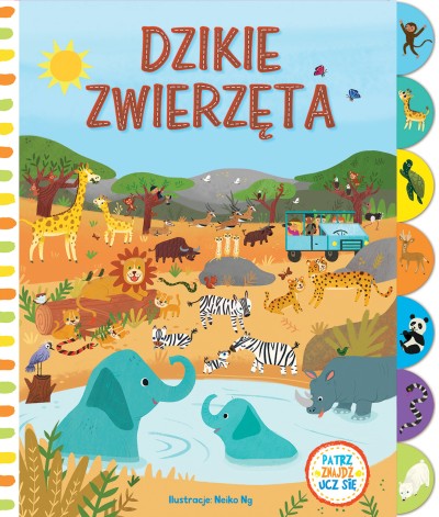 Dzikie zwierzęta. Patrz, znajdź, ucz się