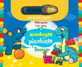 Okładka produktu praca zbiorowa - Odkrywaj kolory z wodnym pisakiem. Dinozaury