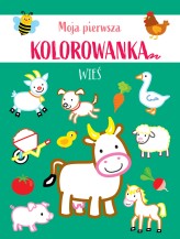 Okładka produktu praca zbiorowa - Moja pierwsza kolorowanka. Wieś