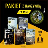 Okładka produktu praca zbiorowa - PAKIET Żółte Tygrysy z naszywką (Peryskop w górę/Kreta /Obce niebo/Pięć po dwunastej/Tron dla faworyta)