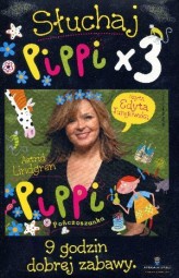 Okładka produktu Astrid Lindgren - Słuchaj Pippi x 3 (książka audio)