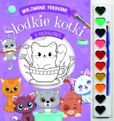 Okładka produktu Izabella Sieńko-Holewa - Malowanie farbkami. Słodkie kotki