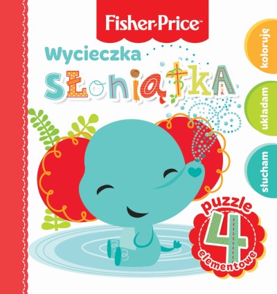 Fisher Price Puzzle Wycieczka słoniątka