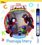 Okładka produktu praca zbiorowa - Mazakomania. Poznaję litery. Marvel Spidey i Super-kumple