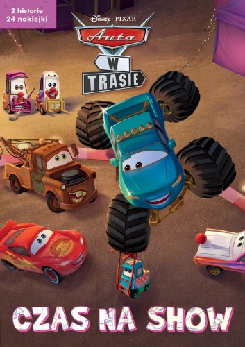 [OUTLET] Czas na show. 2 serialowe historyjki z naklejkami. Disney Pixar Auta w trasie