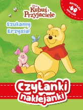 Okładka produktu Ewa Tarnowska (tłum.) - Czytanki naklejanki. Szukamy Krzysia. Disney Kubuś i Przyjaciele