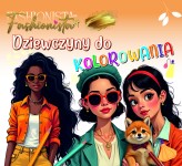 Okładka produktu praca zbiorowa - Fashionista. Dziewczyny do kolorowania