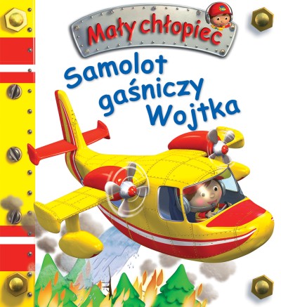 Samolot gaśniczy Wojtka. Mały chłopiec