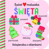 Okładka produktu Stacy Peterson (ilustr.) - Świat maluszka. Święta. Książeczka z okienkami