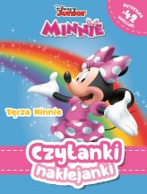 Okładka produktu Ewa Zagawa (tłum.), Olivia London - Czytanki naklejanki. Tęcza Minnie. Disney Junior Minnie