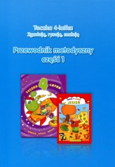 Okładka produktu Danuta Chrzanowska, Paulina Gularska-Misiak, Katarzyna Kozłowska - Teczka 4-latka. Zgaduję, rysuję, maluję. Przewodnik metodyczny. Część 1