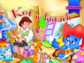 Okładka produktu praca zbiorowa - Kot w butach. Rozkładanki