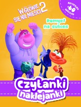 Okładka produktu praca zbiorowa - Czytanki naklejanki. Pomysł na sukces. Disney Pixar W głowie się nie mieści 2