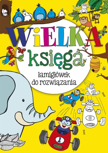 Wielka księga łamigłówek do rozwiązania