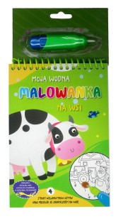 Okładka produktu praca zbiorowa - Moja wodna malowanka. Na wsi