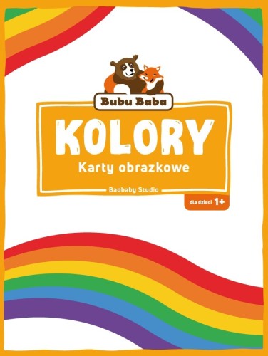 Bubu Baba Karty obrazkowe Kolory i kształty