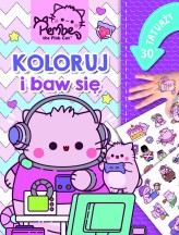 Okładka produktu Ilona Siwak - Koloruj i baw się. 30 tatuaży. Pembe